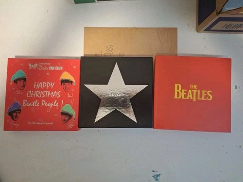Ringo & Beatles Singles & Happy Christmas Beatle People Read Excellant