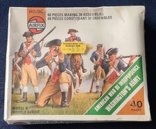 Vintage Airfix American War of Independence Washingtons Army HO/00 1/72 boxed