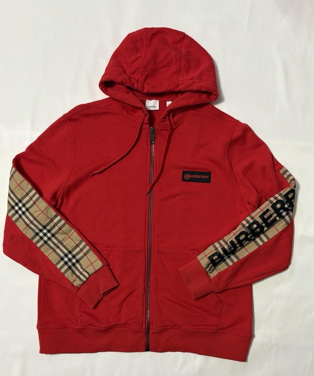 BURBERRY Hoodie Full Zip Large L | eBay
