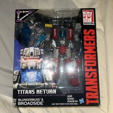 Transformers Generations Titans Return Voyager Class Broadside and Blunderbuss