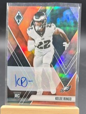 2023 Panini Phoenix - Rookies Kelee Ringo #195 Orange Autographs /50 (AU, RC) Y