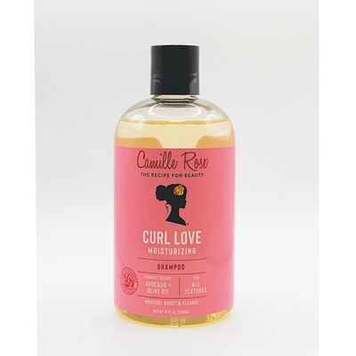 Camille Rose Curl Love Moisturizing Shampoo Avocado + Olive Oil 12oz