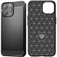 Hurtel Carbon Case Flexibel FÜR Iphone 13 PRO MAX Hoher Schutz