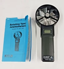 Alnor/TSI RVA801 Airflow Model LCA301 Rotating Vane Anemometer 