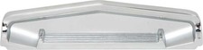 1966-68 Charger Coronet Gtx Road Runner Console Rear Trim Plate Chrome