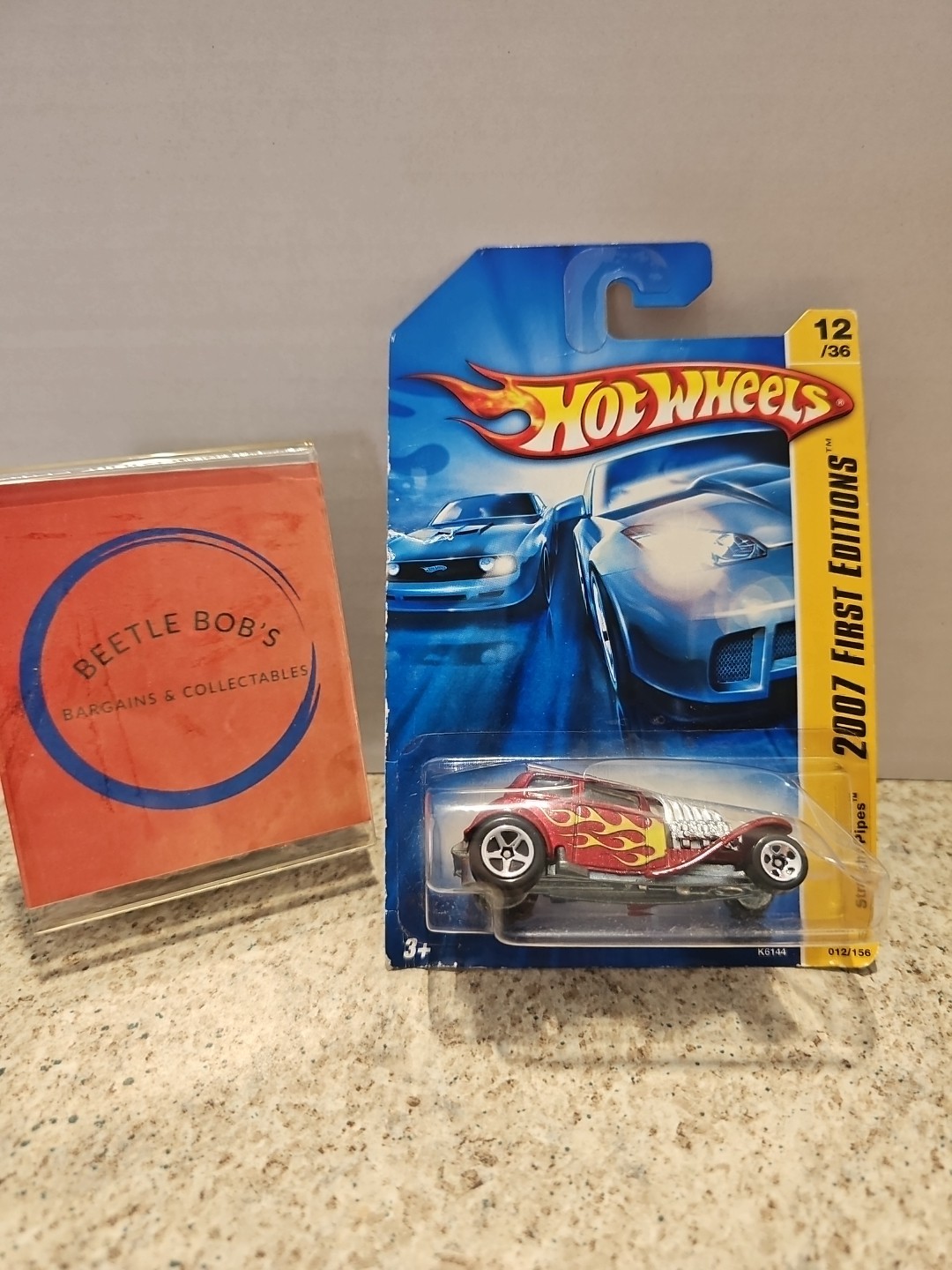 2007 Mattel Hot Wheels 2007 First Editions Straight Pipes 12/36 1:64 Diecast Car