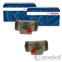 2X Bosch Radbremszylinder 20,6Mm Passend FüR Ford Mondeo Trommelbremse | 0 986