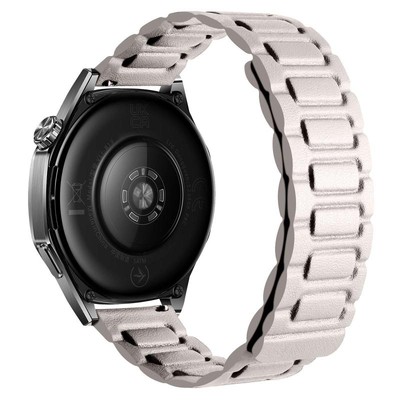 Cinturino per orologio in pelle nera 18mm