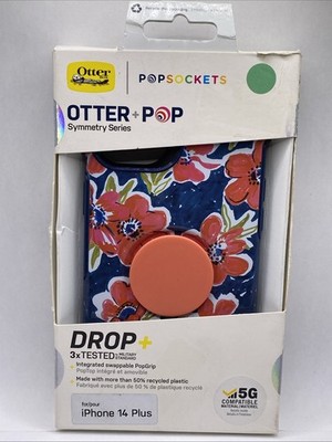 OtterBox Otter+Pop Symmetry Apple iPhone 14 Plus Case Flowerama Grip   New