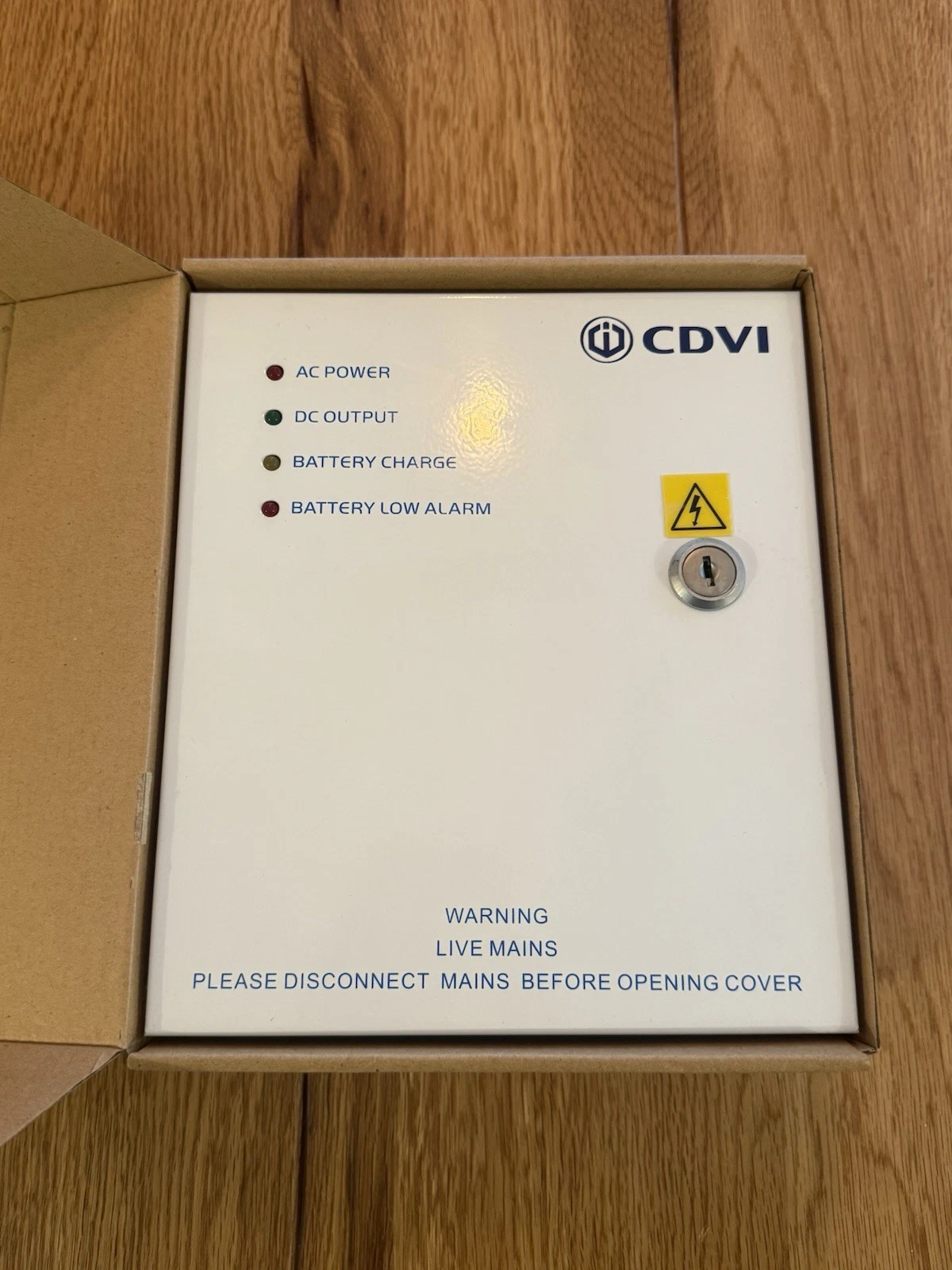 CDVI PSU12-2SM 12V DC 2A PSU UPS Switching Power Supply Unit In Metal Case - New 3