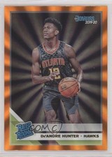 2019-20 Panini Donruss Rated Rookie Holo Orange Laser De'Andre Hunter #204 h8k
