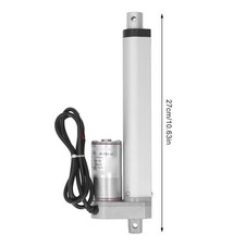 24V White Massage Chair Linear Actuator Metal Gear 750N Electric Linear Actuator