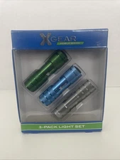 XGear 3-pack LED Light With Bottle Opener, High Output Bulbs, Textured Surface