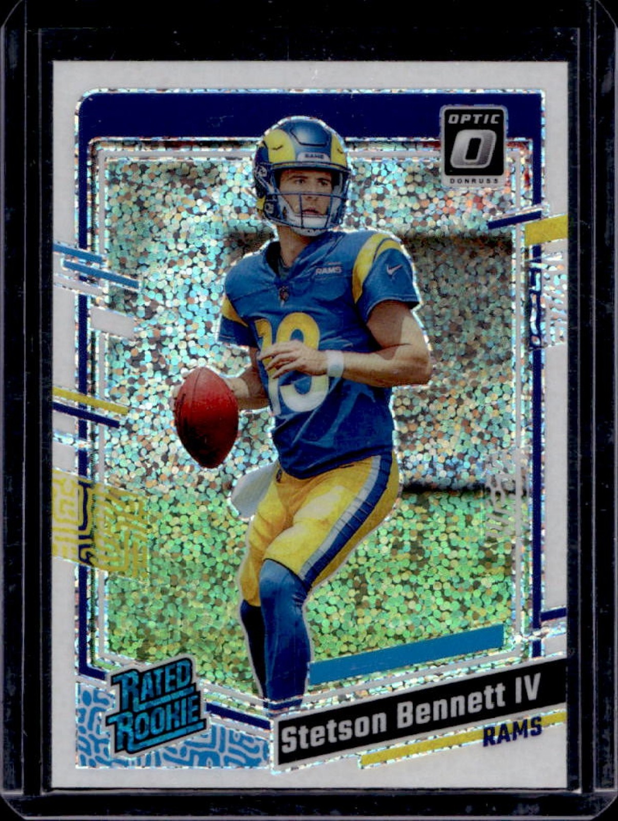2023 Donruss Optic Stetson Bennett White Sparkle Prizm SSP Rated Rookie #267