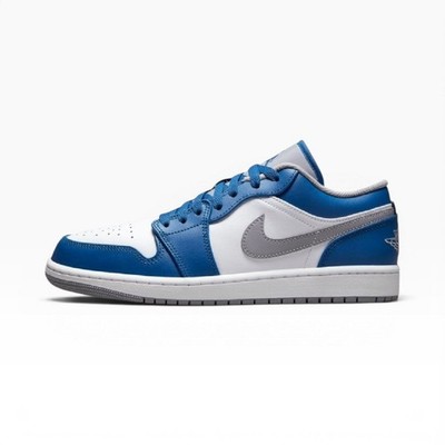 Jordan AIR 1 LOW / True Blue - 553558-412