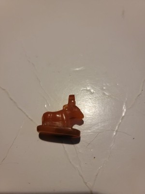 Mini Carnelian Pendant For Amulet Necklace Hindu? Bull Cow Mini Burma Spiritual