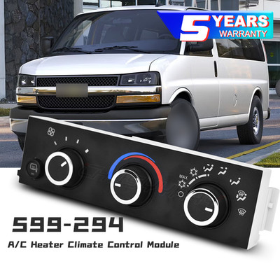 1PC A/C Heater Climate Control Module 599-294 Fit 2008-14 GMC Savana 1500