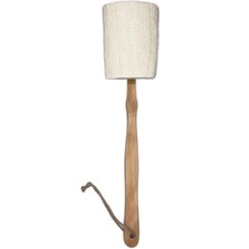 Natural Loofah Scrub. Back Loofah Sponge .Long Handle Shower Bath Brush On a ...
