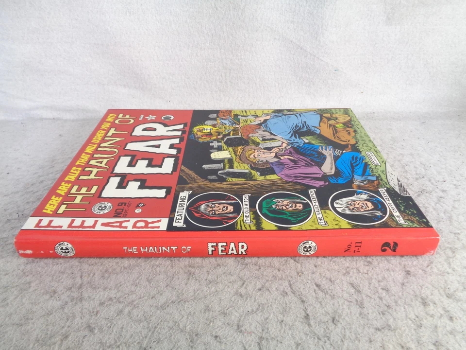 Haunt of Fear Vol 2 Gemstone EC Archives preto e branco reimpressão 7 8 9 10 11 HC livro - Imagem 4 de 4