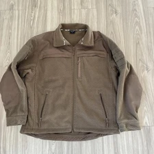 MIL-TEC Full Zip Fleece Coat Size XL
