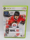 NHL 10 (Microsoft Xbox 360, 2009) GOOD W/MANUAL! MAIL IT TOMORROW!