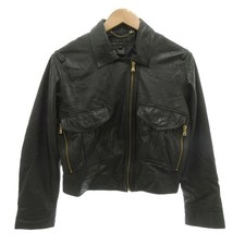 MARC by MARC JACOBS Lamb Leather Jacket, Short Length, Size S, Black