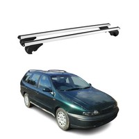 DachträGer GrundtäGer FüR Fiat Marea Weekend 1996-2003 75Kg Alu Silber 2 Tlg