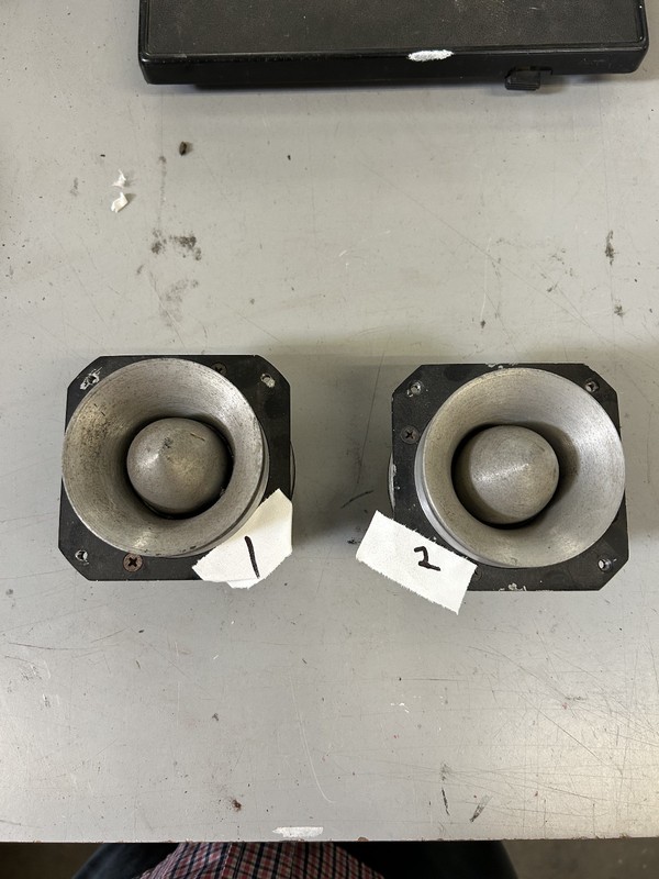 JBL D75 Bullet Tweater High frequency driver - #1&2