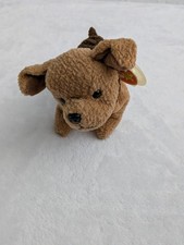 Ty Beanie Baby Tuffy  The Dog 1996 PVC pellets Retired Nr Mint With Tags