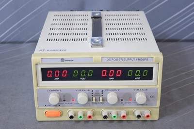 MPJA 14605PS DC Power Supply 30V 3A Dual Variable 5V 3A Fixed