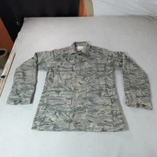Propper Air Force Jacket Mens 40 L Gray Green Camo ABU Utility Coat Military