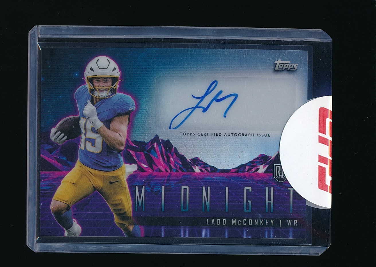 2024 Topps Midnight - Rookie Horizon Signatures Ladd McConkey #RHS-LMA (AU, RC)