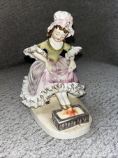 Lefton China Little Polly Flinders from the Nursery Rhyme Lovely Figurine