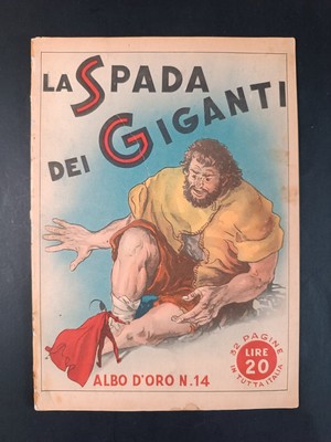 comic ALBO d'ORO ed Mondadori - n 4 - 1946 - La swada dei Gianti