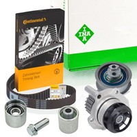 Contitech CT1088 Zahnriemen + Ina Rollen Satz Wapu FüR Audi A4 B6 B7 Seat Skoda