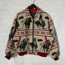 Vintage Tony Nowak Custom 1 Of 1 Jacket Sz S Rodeo Camp Blanket Made In USA Rare