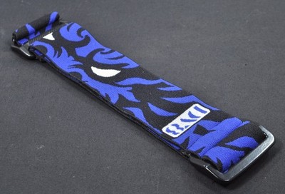 DV8 Proflex Goggle Strap - Dragon Eye - Blue/Black