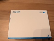 Anker 521 Power Strip 20W with 3 Outlets, USB C and 2 USB A ports, Black Gray