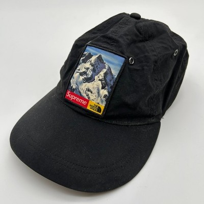 Supreme The North Face Mountain 6-Panel Hat Black Streetwear Cap - One Size