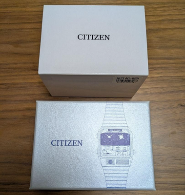 CITIZEN Ana-Digi Temp 140th Anniversary Ueno Station Cassiopeia