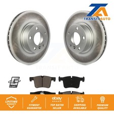 [Front] Coated Disc Brake Rotors And Ceramic Pads Kit For BMW X3 X4