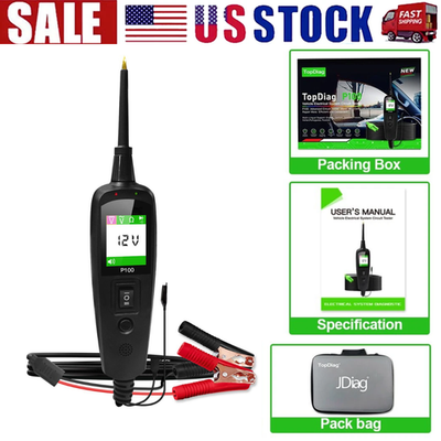 #ad New Topdiag P100 Car Electrical Circuit Tester Power Probe Diagnostic Tool US $41.99