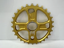 Fit Bike Co Down Low BMX Street Trail Sprocket 28t Gold USA HTF 