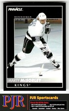 Marty McSorley 1992-93 Pinnacle #156 Los Angeles Kings