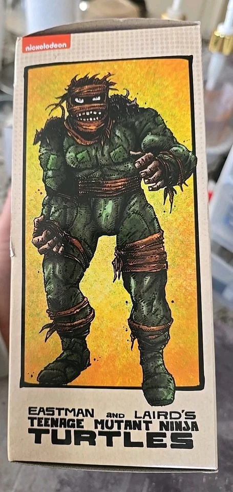 Figura NECA Teenage Mutant Ninja Turtles Mirage Comics The RAT KING 7" TMNT  Foto 3 de 4