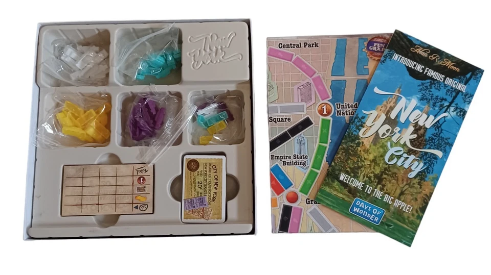 TICKET TO RIDE NEW YORK Board Game - Complete VGC - Image 3 of 4