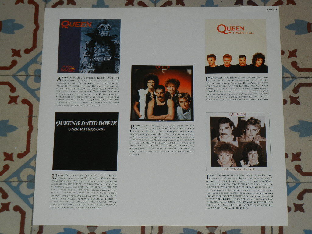 QUEEN - Greatest Hits II 2 LP EUROPE 1991