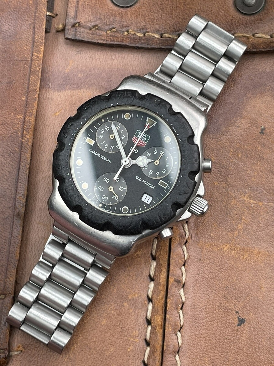 【美品】値下げTAG HEUER フォーミュラー1 ネイビー　プロ　ヴィンテージ 美品】値下げTAG HEUER フォーミュラー1 ネイビー プロ