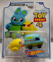 Hot Wheels Disney Pixar Toy Story 4 Ducky And Bunny 8/8 Character Cars GCY60