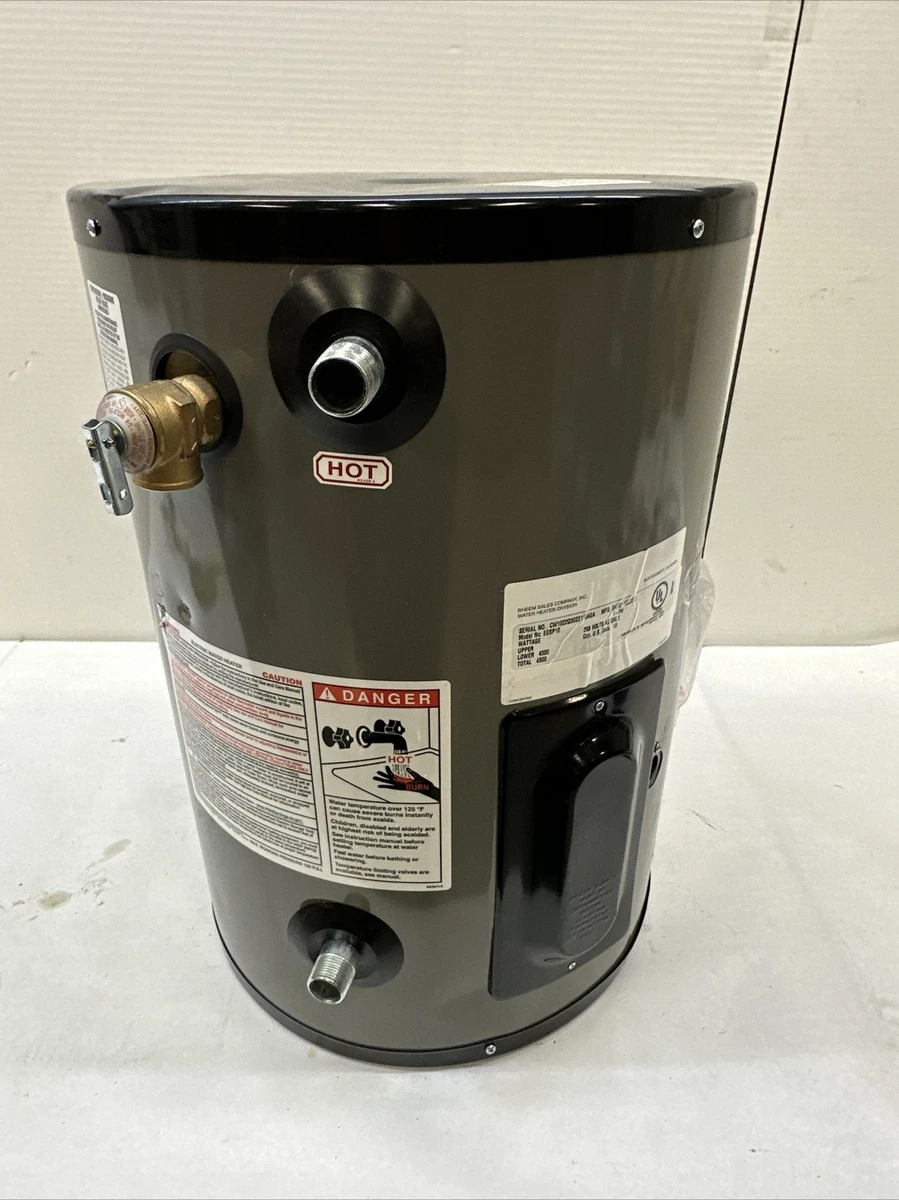 Rheem-Ruud Egsp10 120V 10 Gal., 120 Vac, 25 A Amps, Commercial Mini Tank  Water | eBay